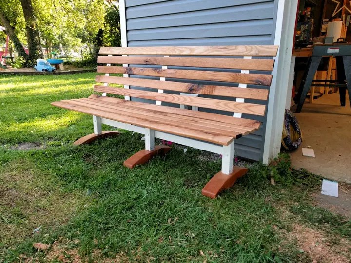25 Free DIY Outdoor Bench Plans Blitsy