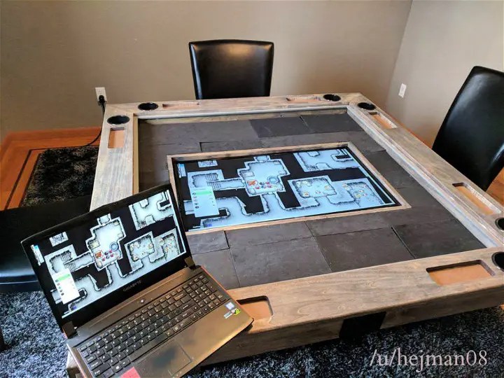 20 Free DIY Gaming Table Plans with PDF Blitsy