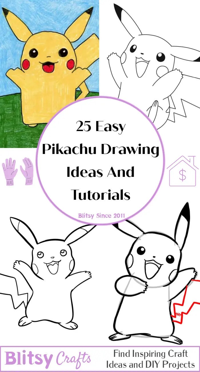 25 Easy Pikachu Drawing Ideas How to Draw Pikachu