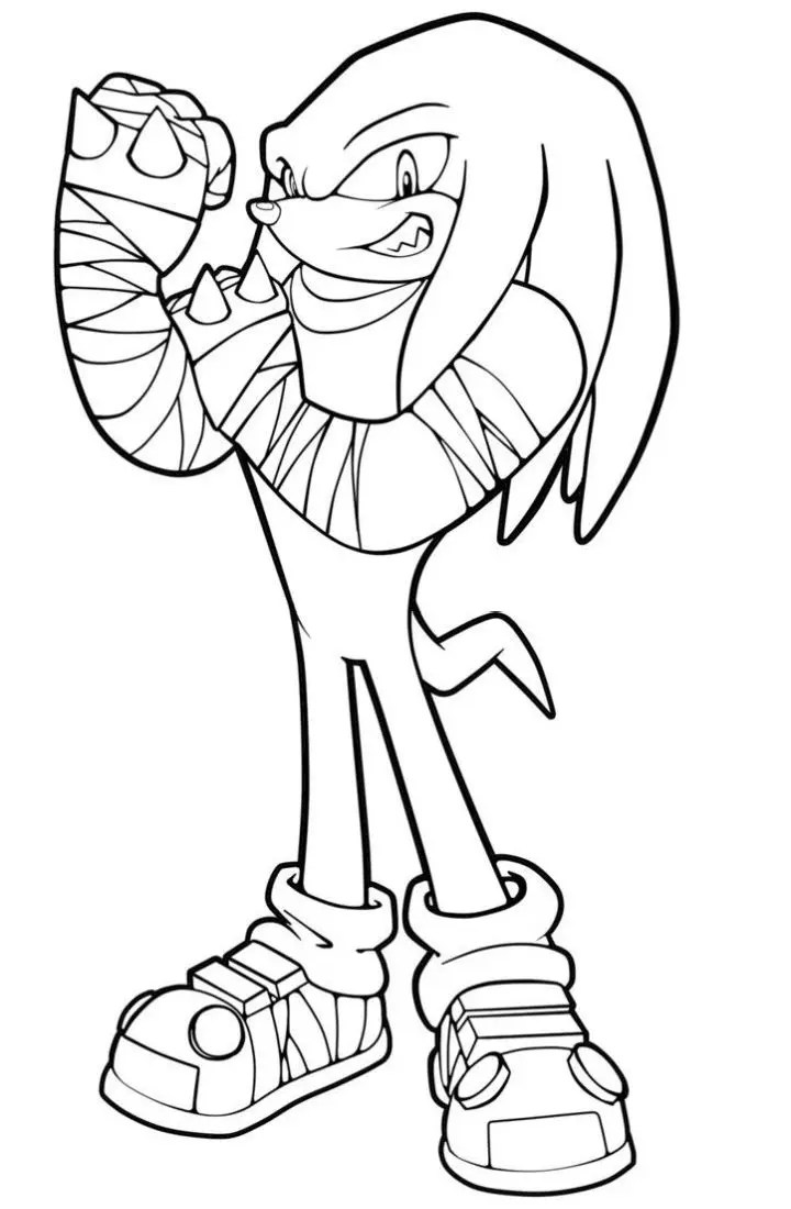 25 Free Sonic Coloring Pages for Kids and Adults