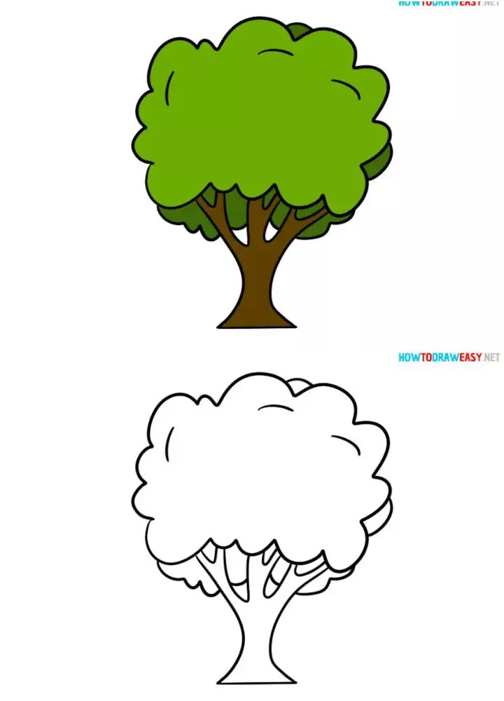 40 Easy Tree Drawing Ideas How To Draw A Tree (2024)