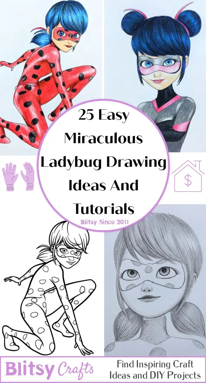 [06/2023] 25 Easy Miraculous Ladybug Drawing Ideas How To Draw
