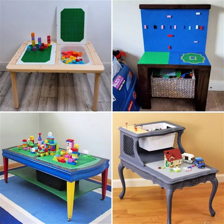 25 Homemade DIY Lego Table Plans with Storage Blitsy