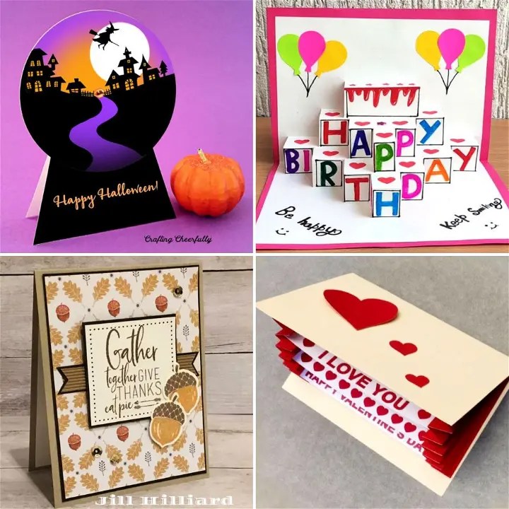 50 Best DIY Card Ideas For Evey Occasion Homemade Cards