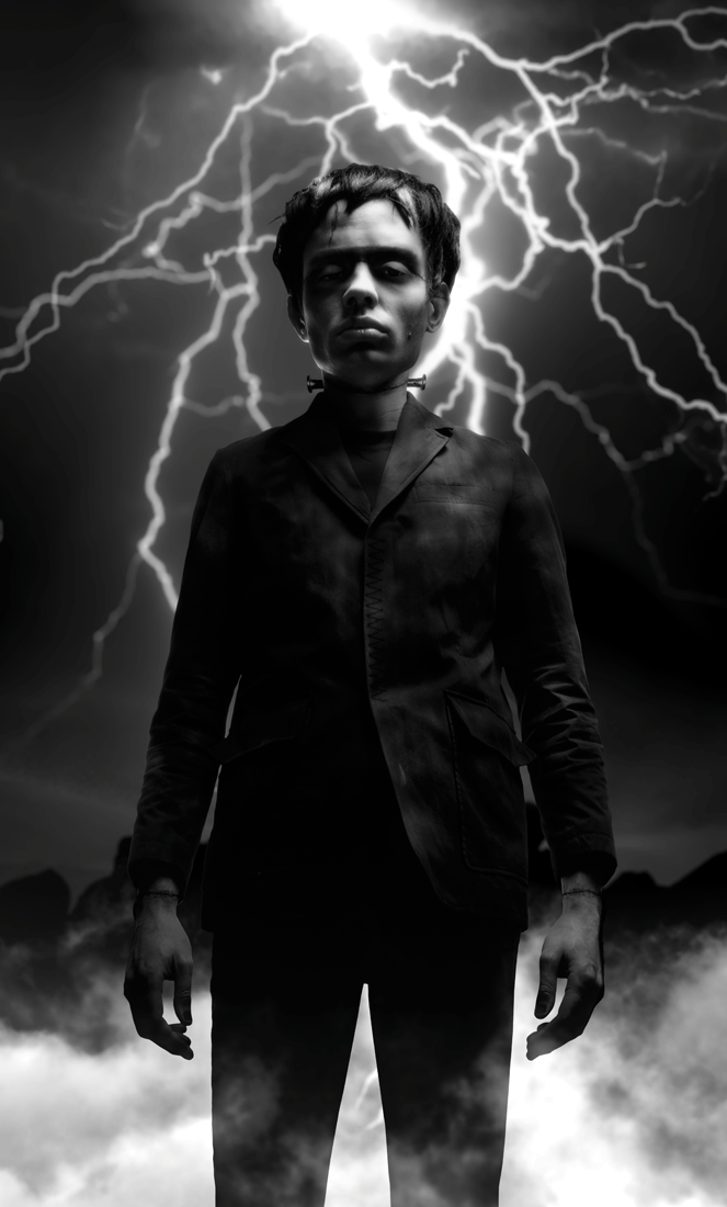 Spooky stereoscopic GIFs 'Monsters, Villains, Heroes and Victims