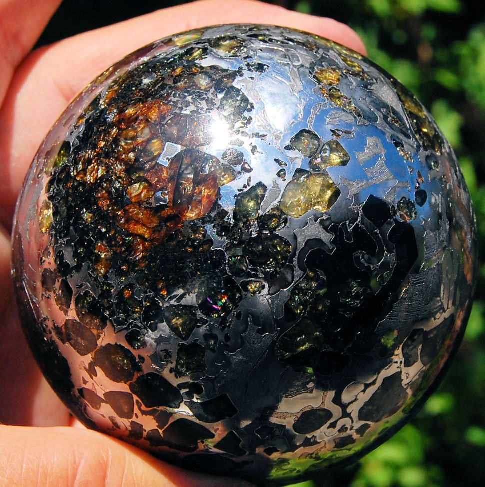 Spherical-cut meteorite on ebay, yours for $18,000 / Boing ...