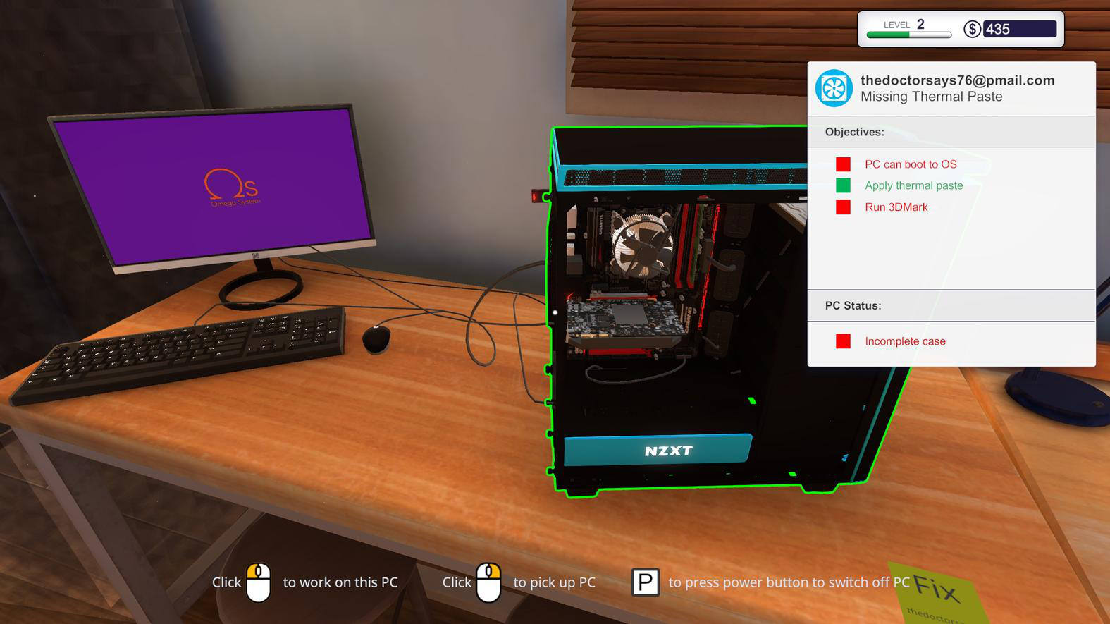 A video game that simulates building custom PCs / Boing Boing