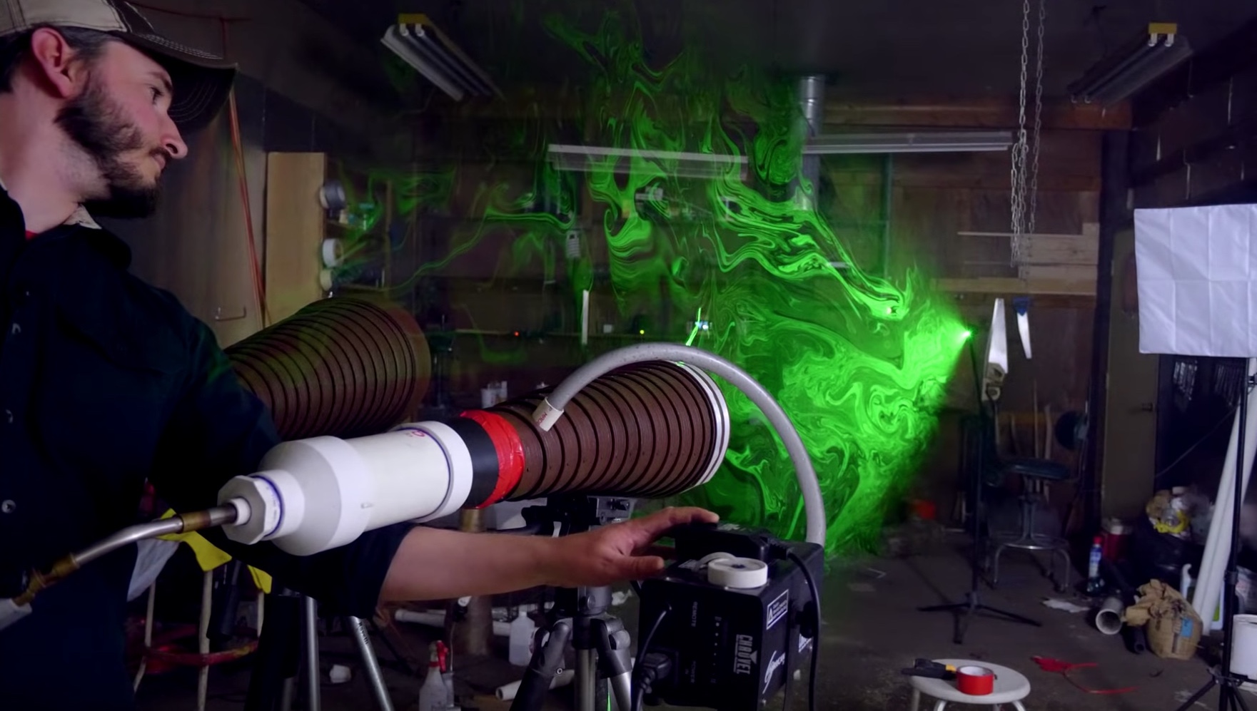 Watch this build and test of a high velocity vortex cannon / Boing Boing