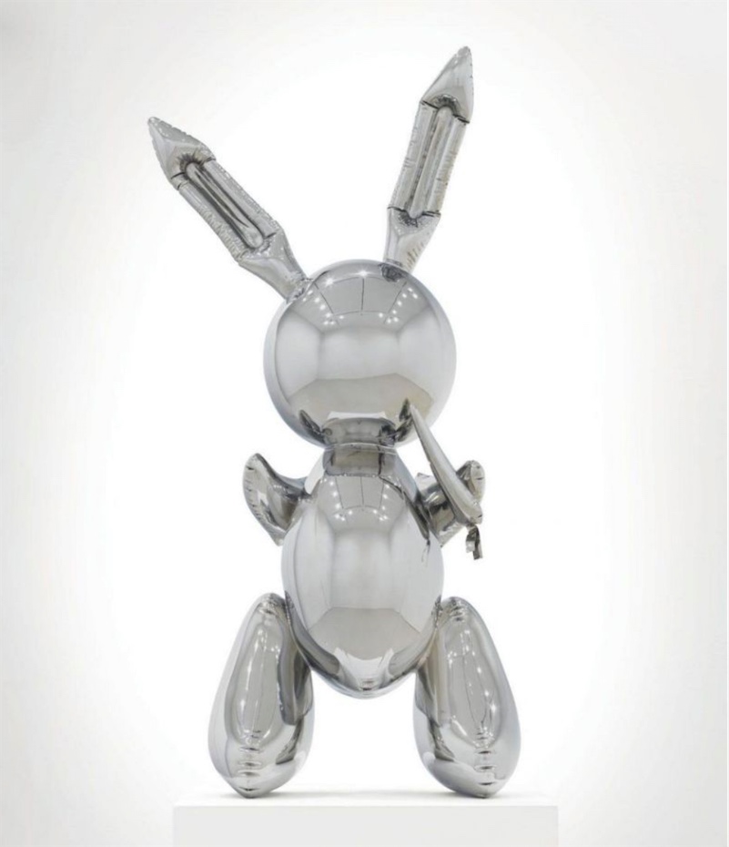 Jeff Koons stainless steel rabbit for sale / Boing Boing