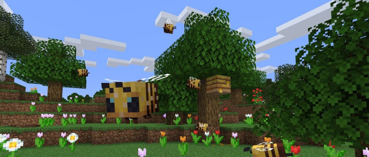 Bees added to Minecraft, finally / Boing Boing