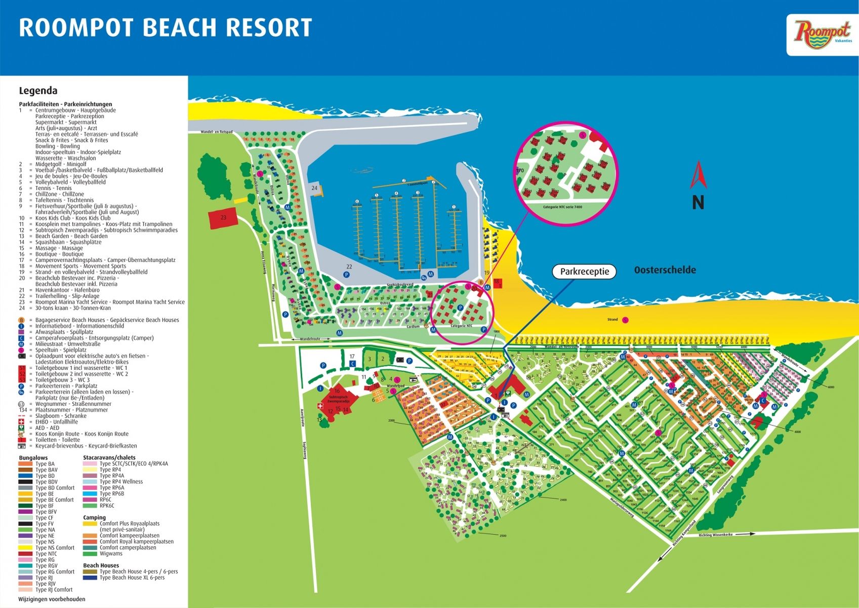 Roompot Deutschland Kaart De Roompot Beach Resort in Kamperland die besten Angebote!