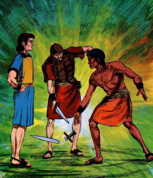 Moroni and Zerahemnah • Book of Mormon Online