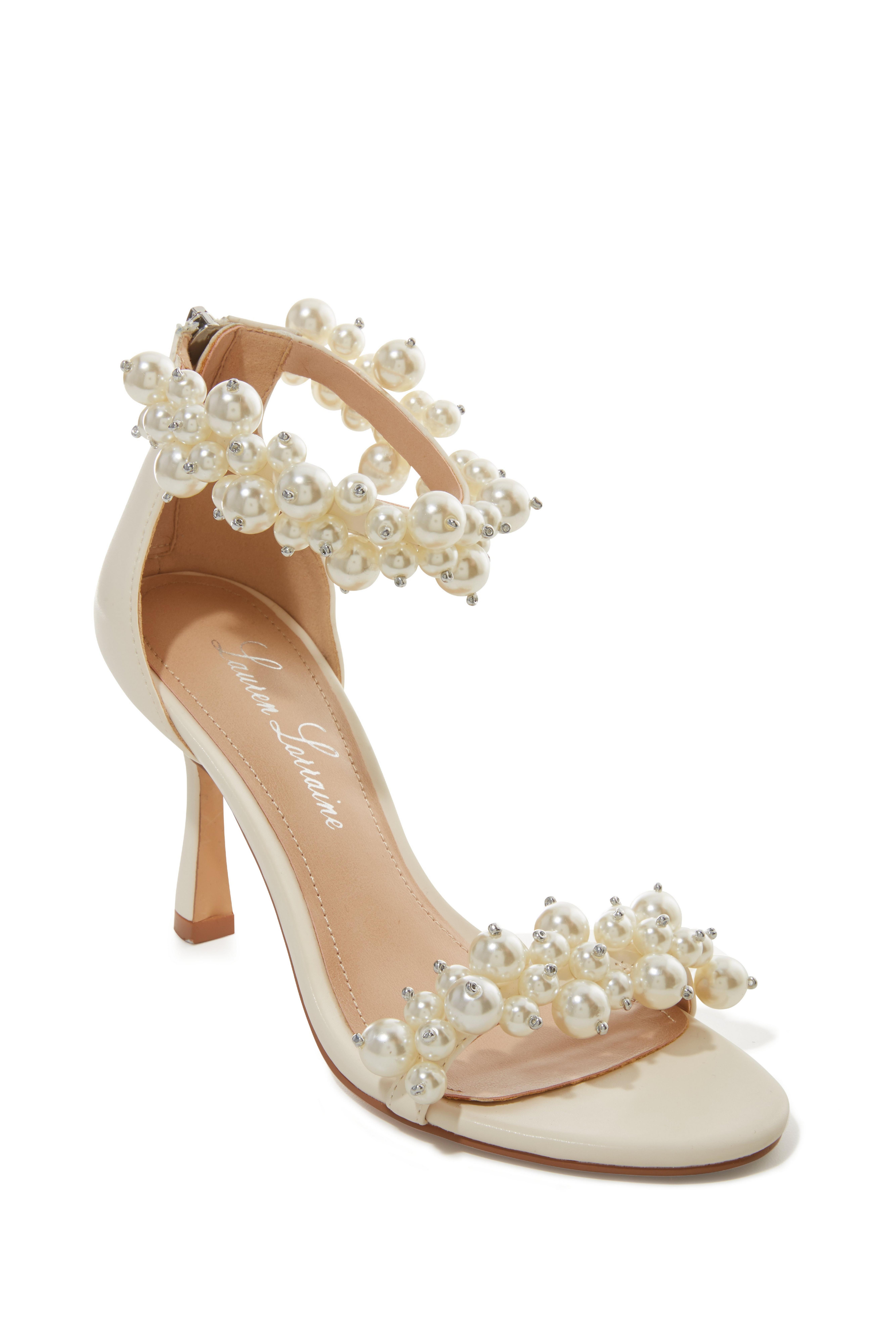 Pearl Ankle Strap Heel Boston Proper