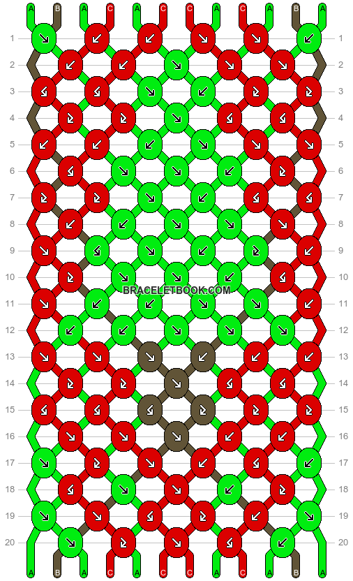 Normal pattern 27757 BraceletBook