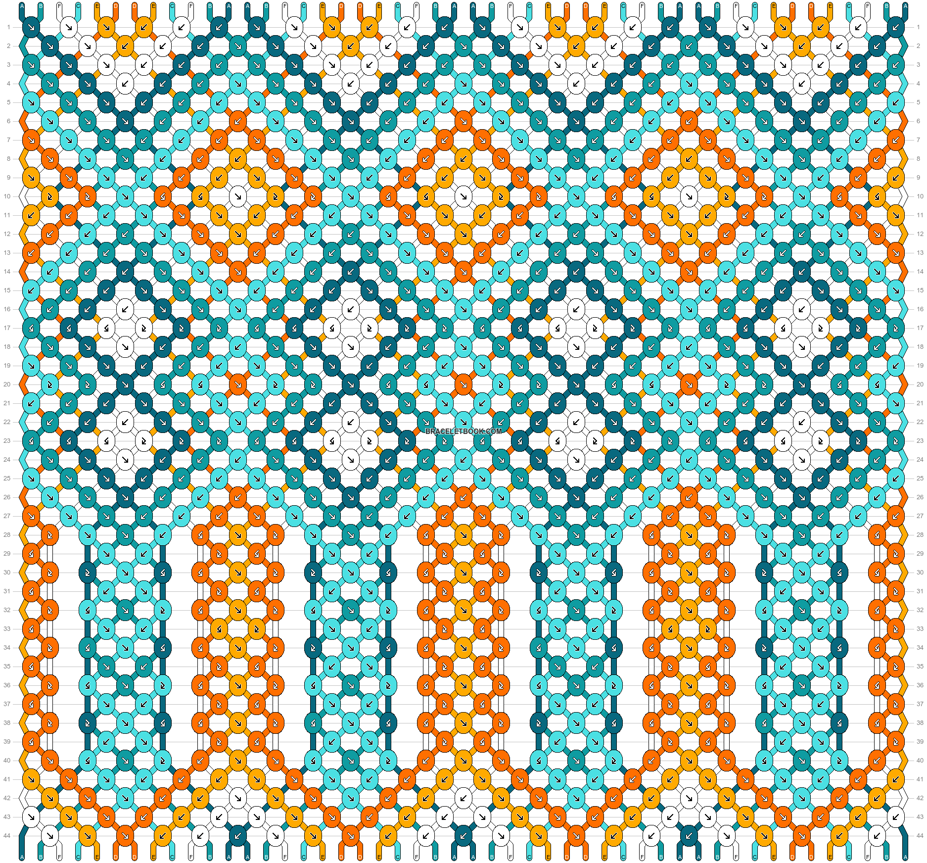 Normal pattern 39708 BraceletBook