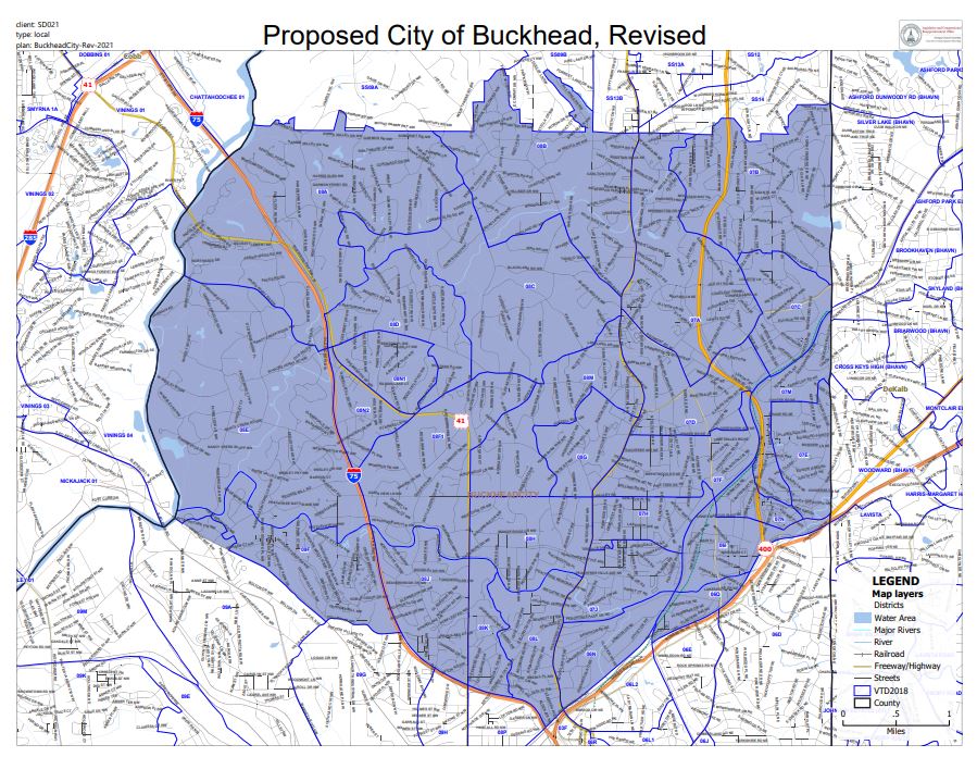 Exclusive Wealthy Buckhead District Angling for ‘Divorce’ from Atlanta