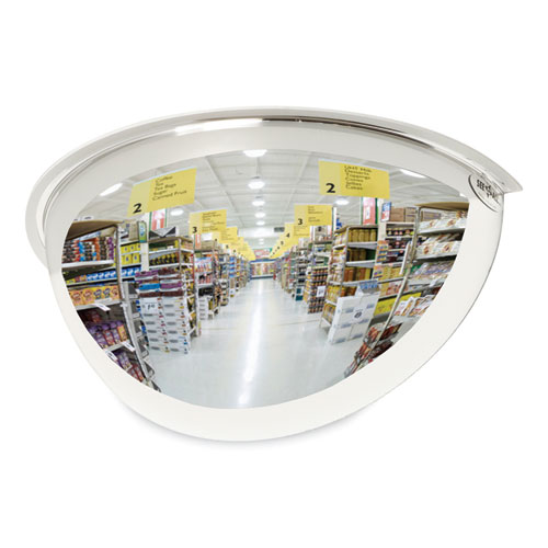 HalfDome Convex Security Mirror, 18" Diameter