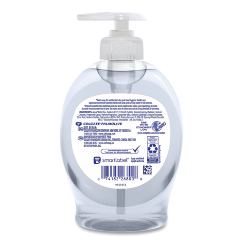 Liquid Hand Soap Pumps, Fresh, 7.5 Oz Bottle, 6/carton