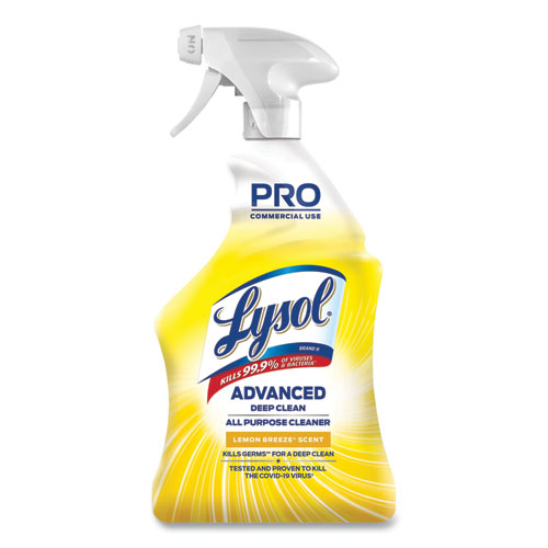 Advanced Deep Clean All Purpose Cleaner, Lemon Breeze, 32 Oz Trigger