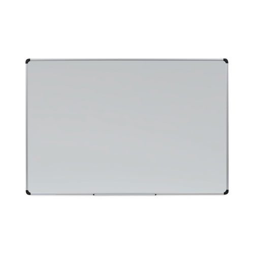 Steel Dry Erase Board, 72 X 48, White, Aluminum Frame