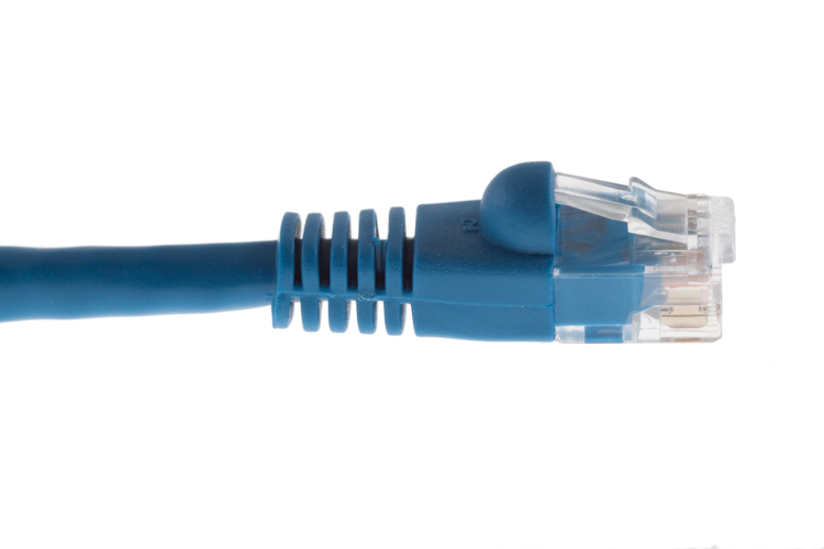 CAT5e Patch Cable, Snagless, 14 ft. Blue Cables