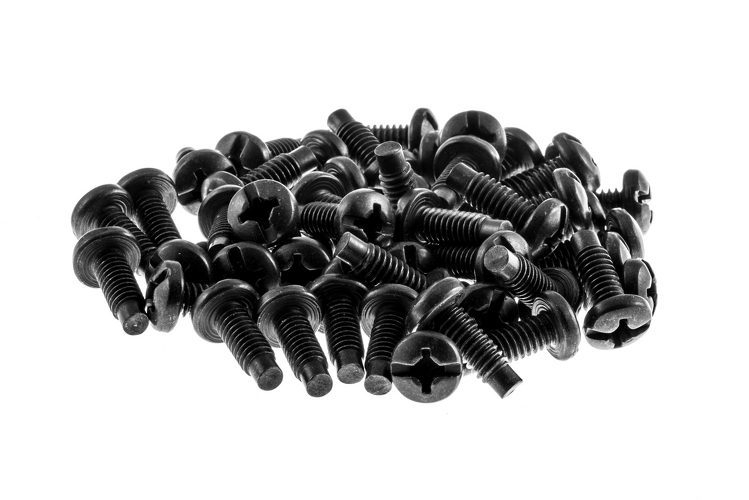 Rack Screws 1224 Thread Phillips Head Qty 50