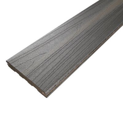 Lame De Terrasse Composite Gris Xtrem L 244 X L 12 7 Cm Castorama