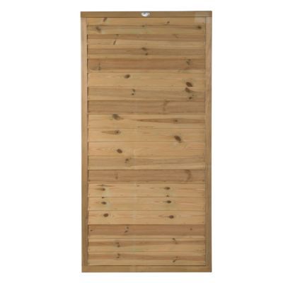 Porte Bois Waitiki Vert 90 X H 180 Cm Castorama