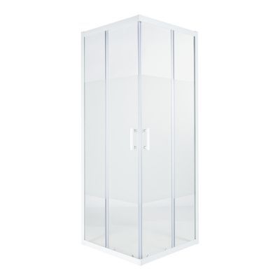 Portes De Douche Angle Droit Serigraphie Cooke Lewis Onega 70 X 70