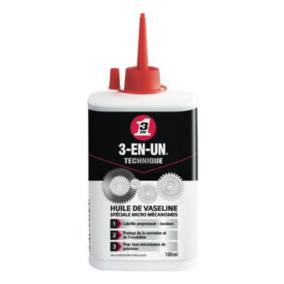 Huile De Vaseline Burette 3 En Un 100ml Burette Castorama