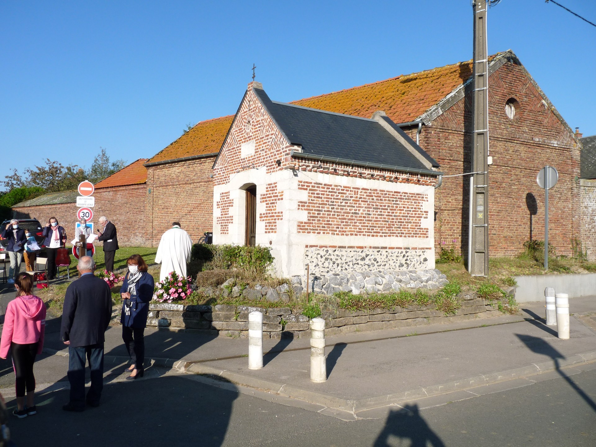 Bénédiction de la chapelle Notre Dame des 7 douleurs
