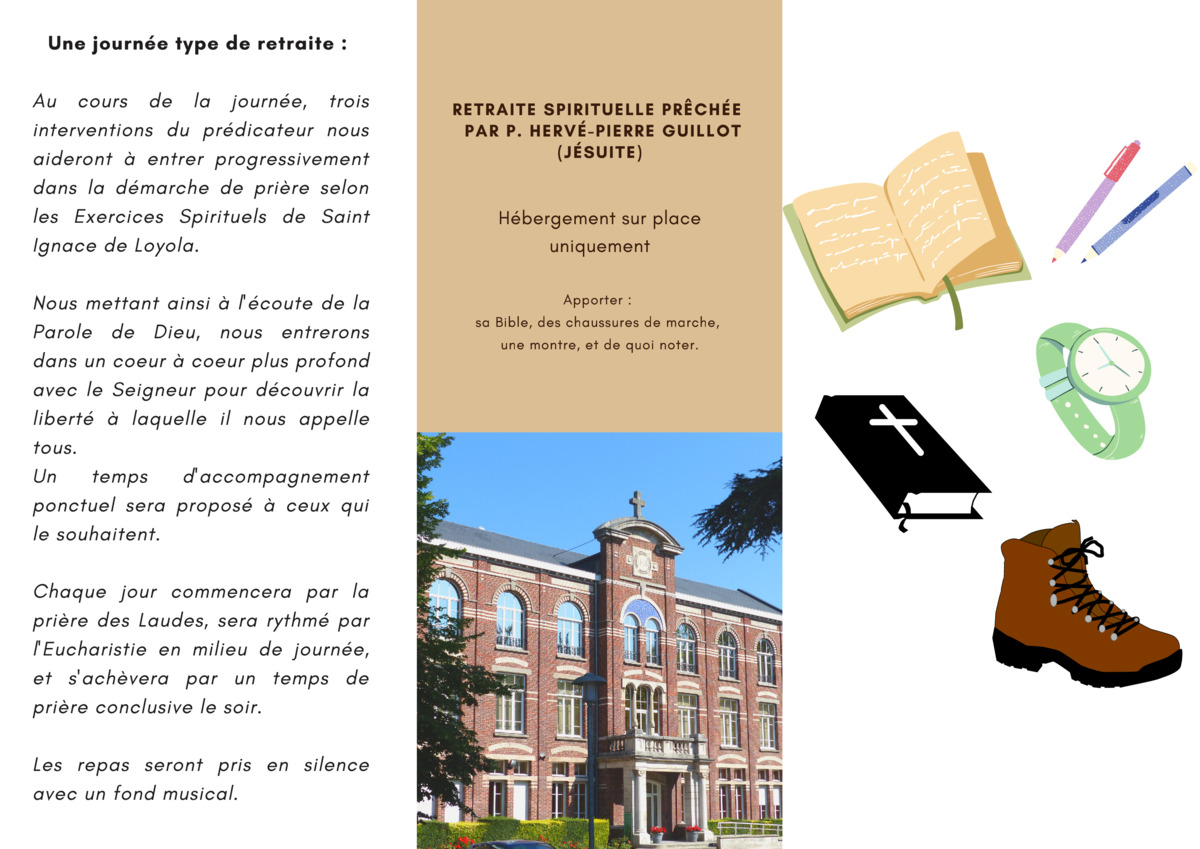 Retraite « Au fil des exercices spirituels de St Ignace De Loyola