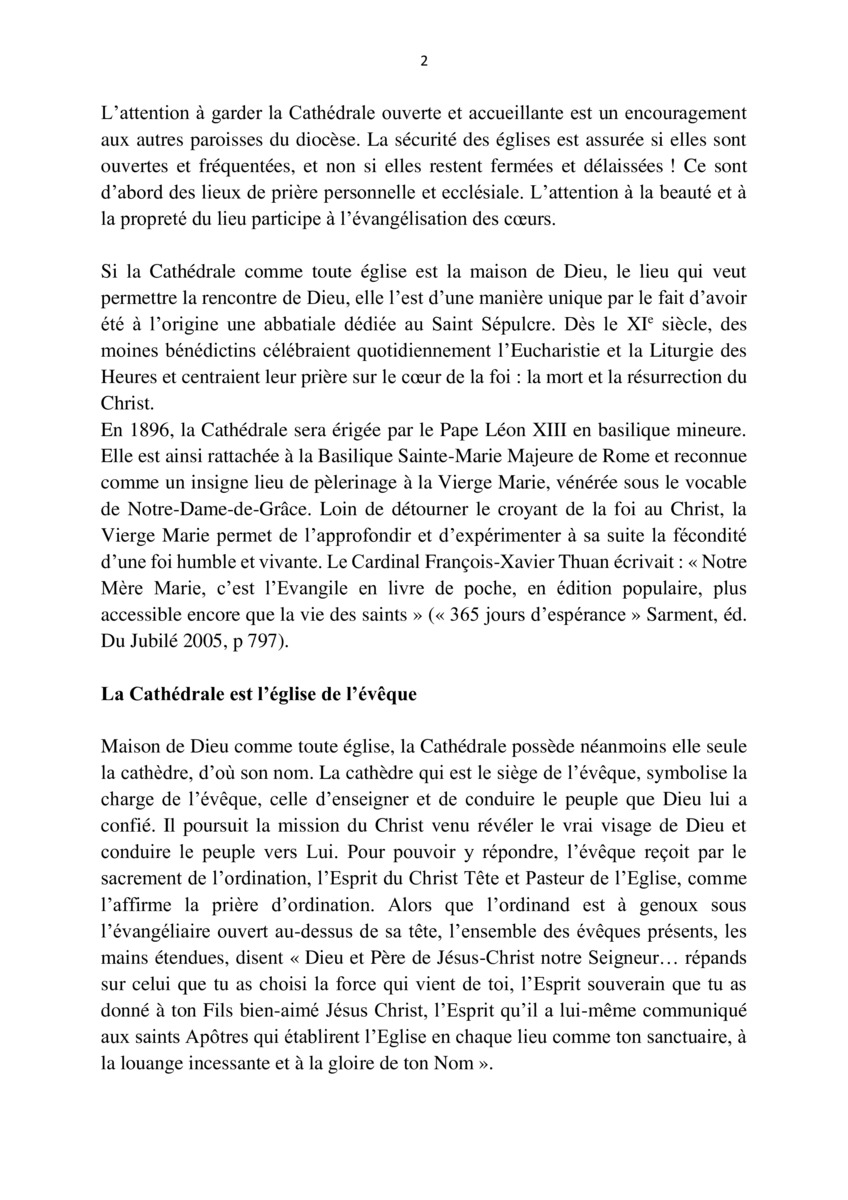 Cambrai retrouvez les enseignements de Monseigneur Dollmann durant la