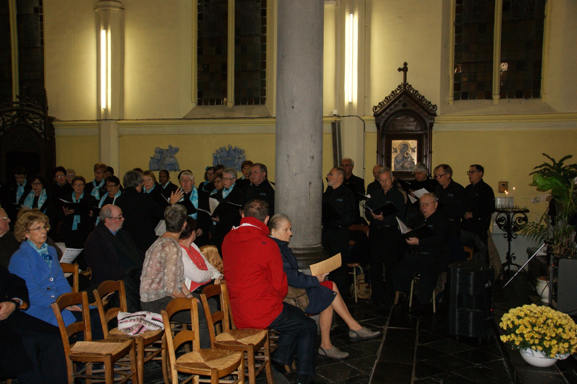 Messe de Sainte Cécile à Sin le Noble