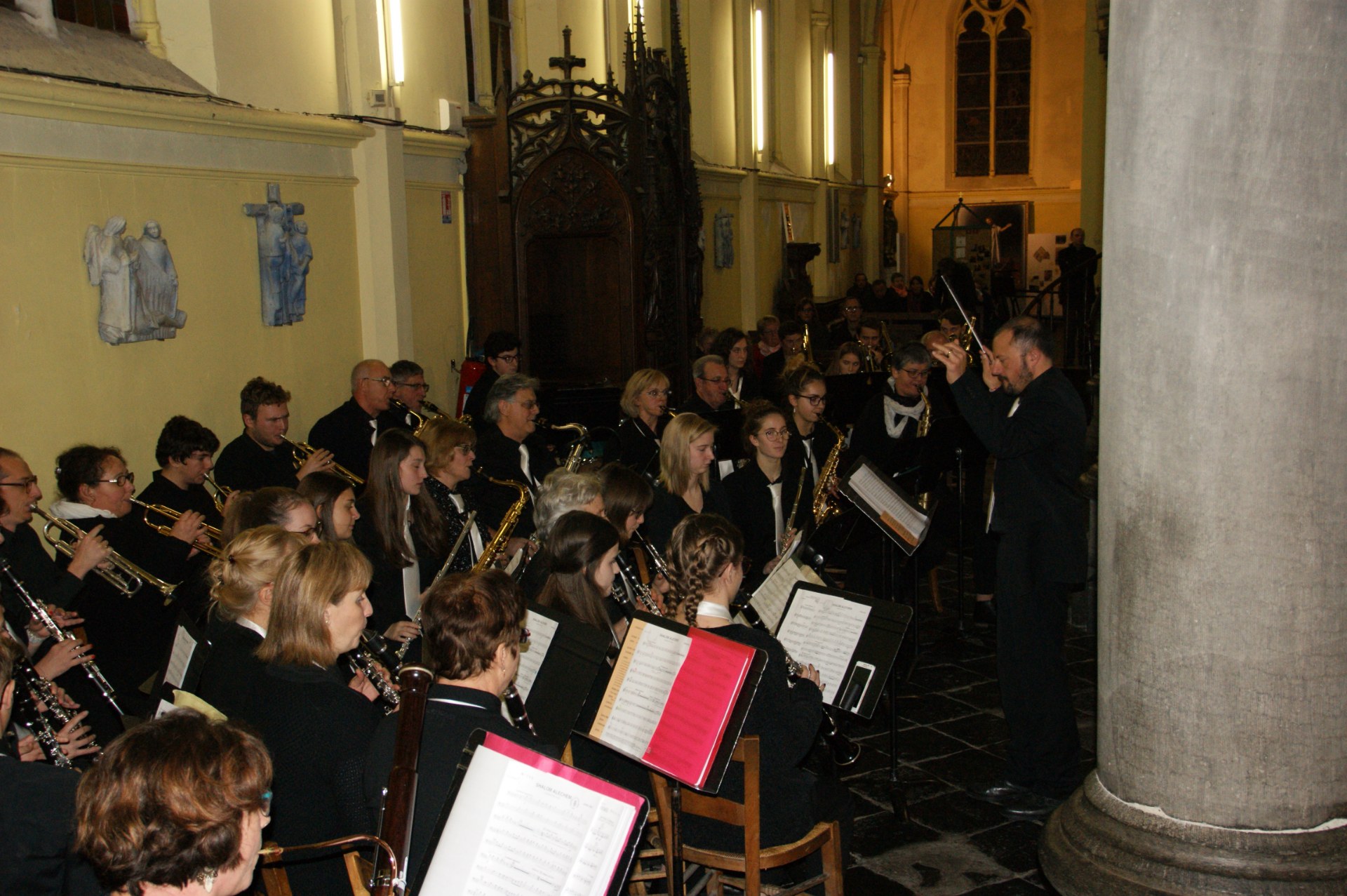 Messe de Sainte Cécile à Sin le Noble