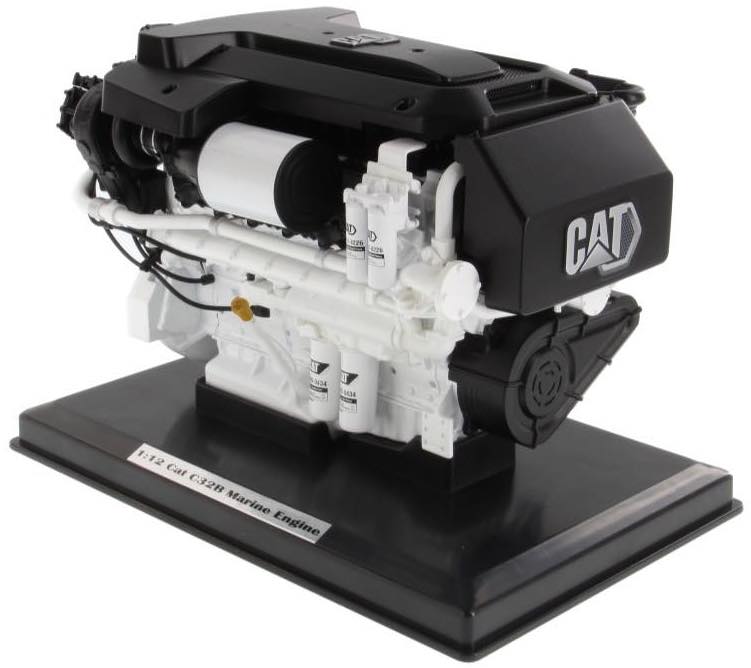 Cat Caterpillar C32B Marine Engine 85707 1:12 scale - Cat® Diecast