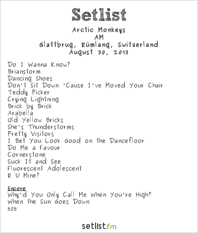 Arctic Monkey Set List 2023 Setlist History: Arctic Monkeys Debut Two Songs On "Am Tour" | Setlist.fm