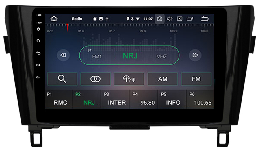 Ecran tactile Android + Apple Carplay Nissan Qashqai et XTrail