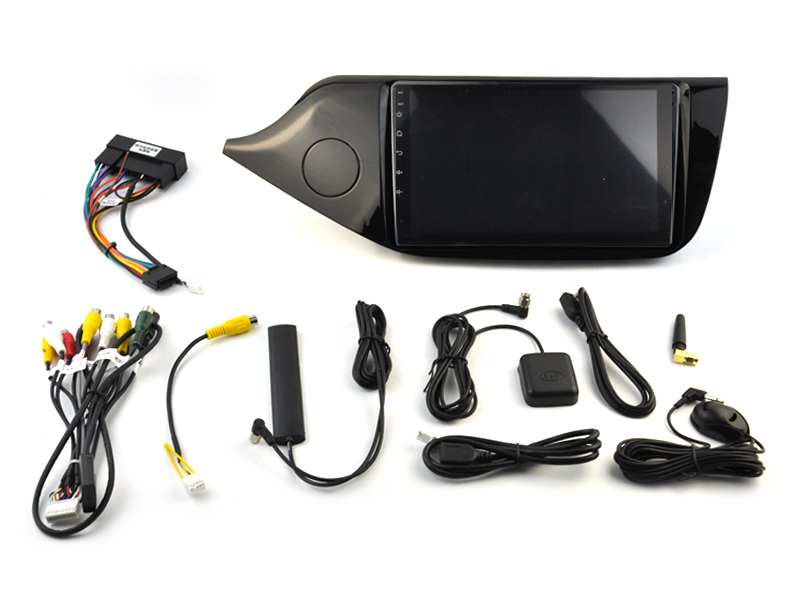 Tablette tactile Android et Apple Carplay sans fil Kia Cee'd