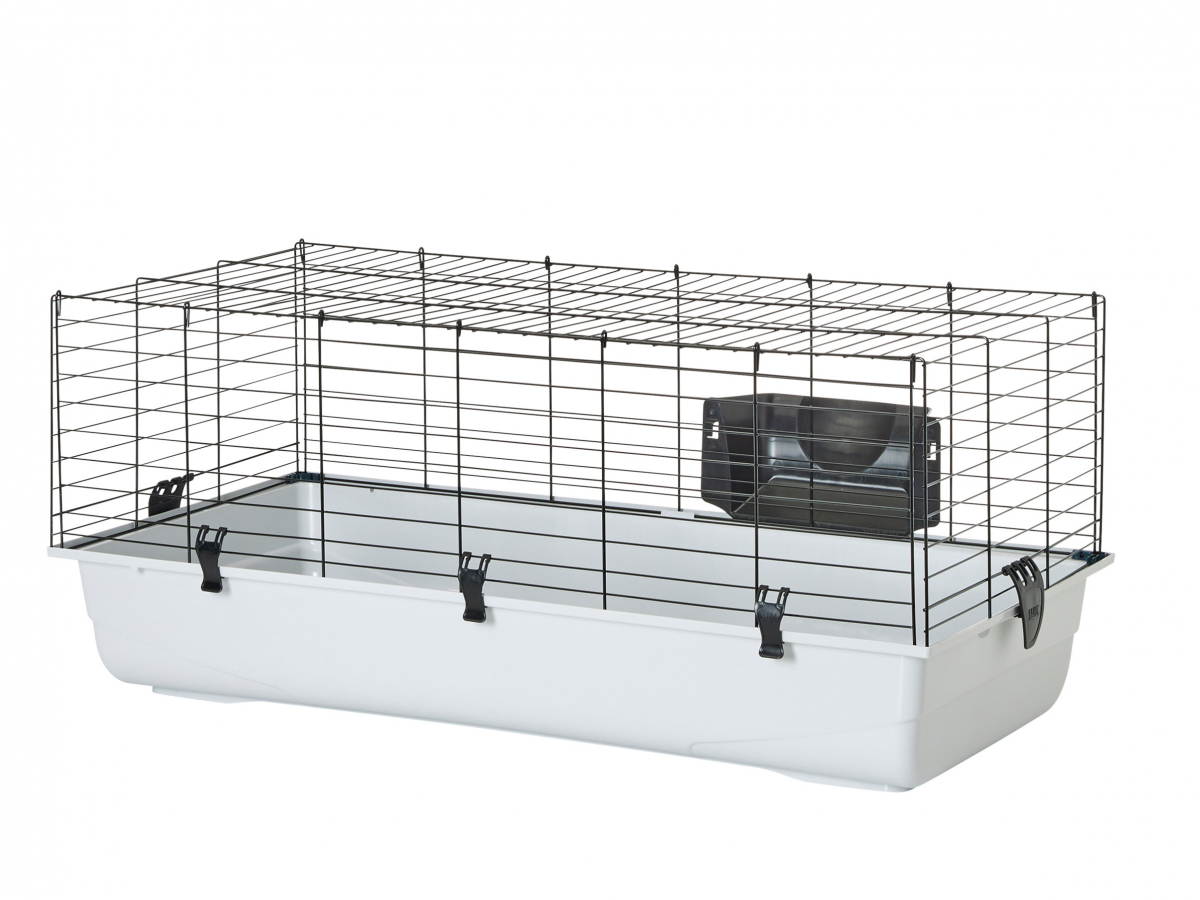 cage gd lapin ambiente 120 gris/noir 120 LAPIN