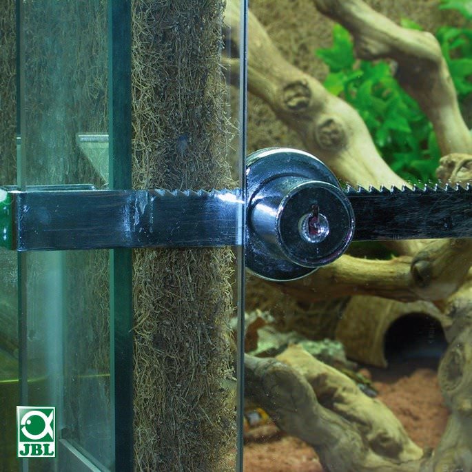 JBL TerraSafe verrou pour vitre de terrarium Matériel