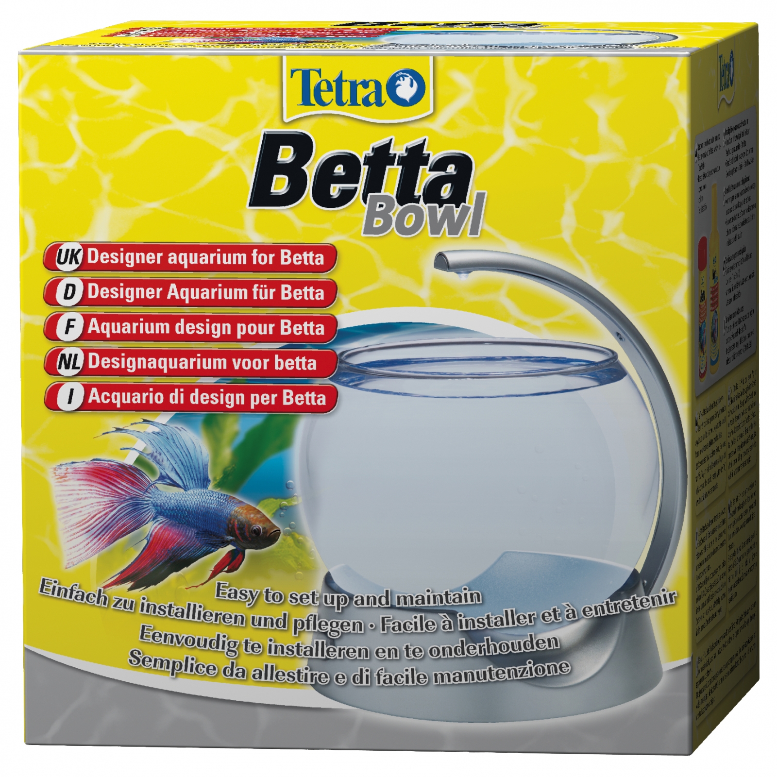 Nano Aquarium pour combattant TETRA Betta Bowl Volume 1,8L