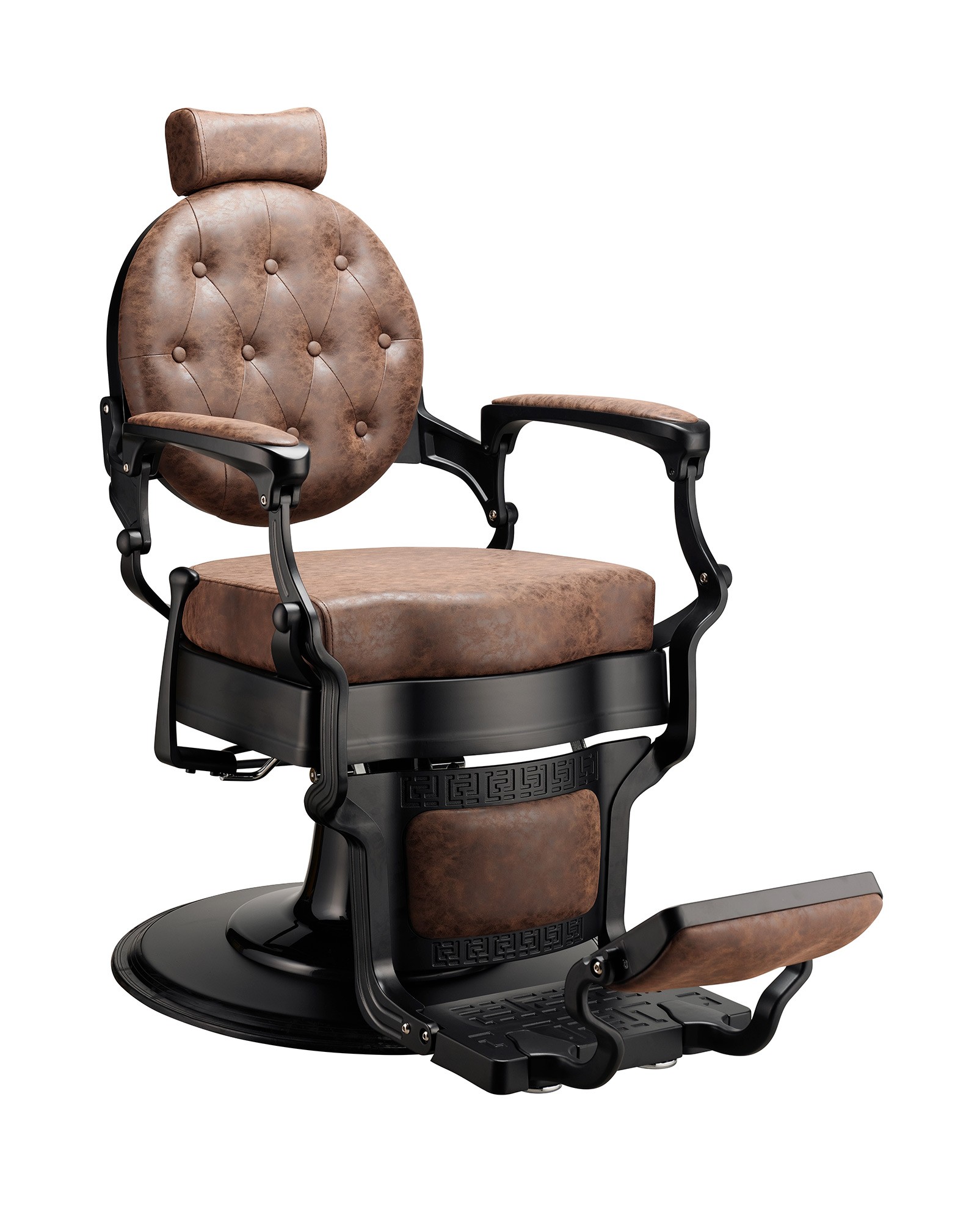 Fauteuil barbier, vintage, MAE BROWN Chez le Barbier/Fauteuils