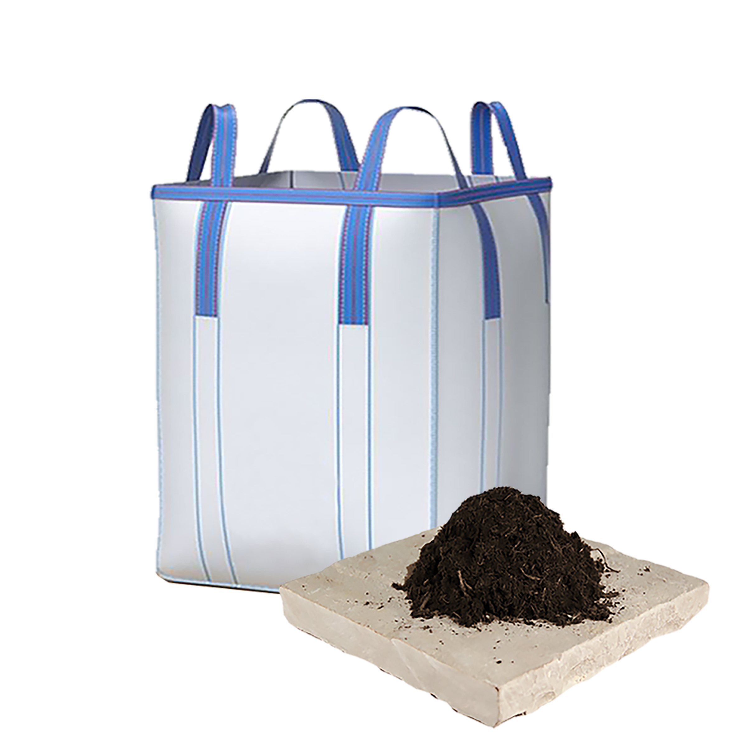 COMPOST VÉGÉTAL ÉCOLOGIQUE EN BIG BAG 1m3 TERRES ChalainMarket