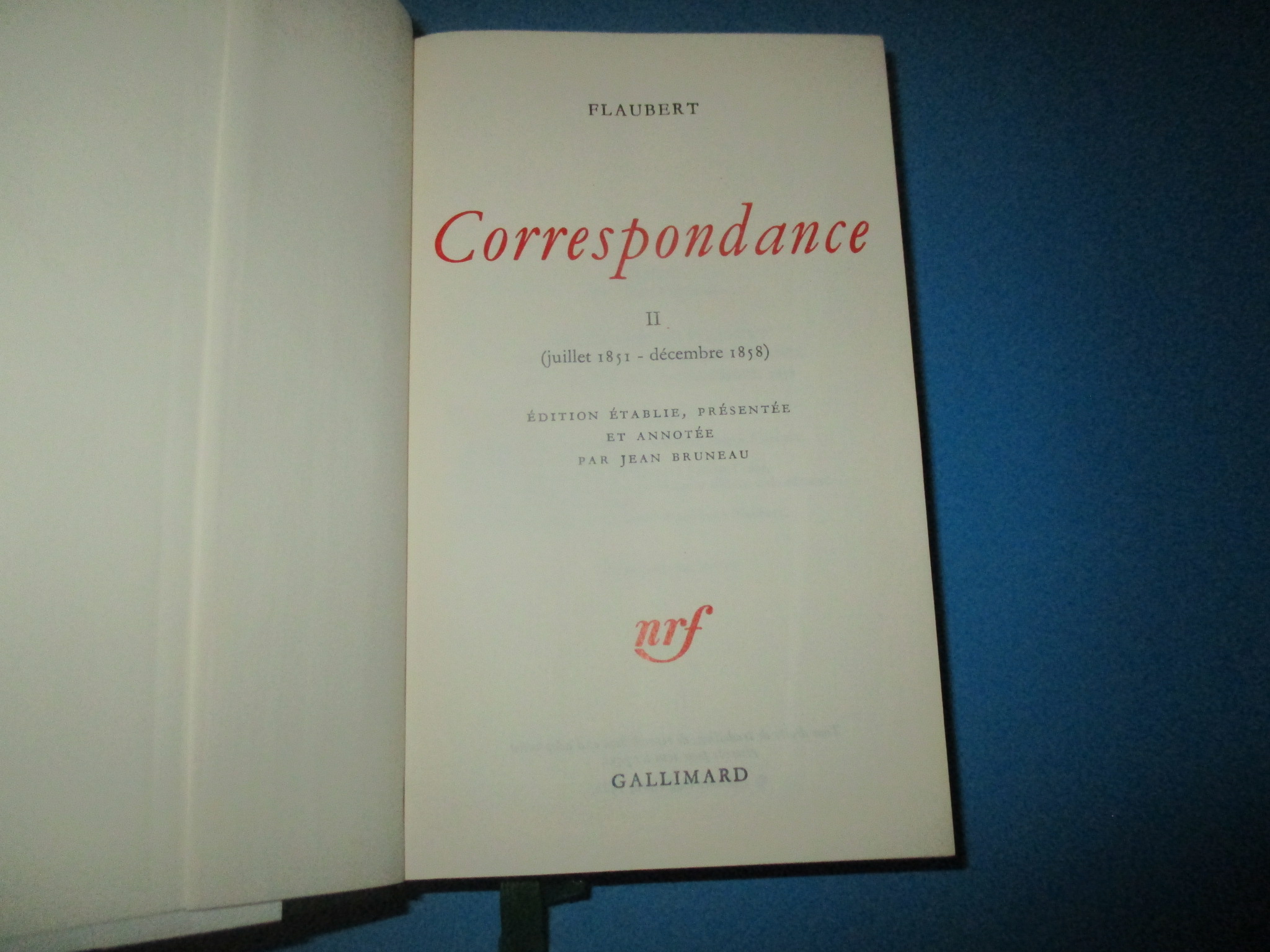 Flaubert : Oeuvres tome 2 by Gustave Flaubert