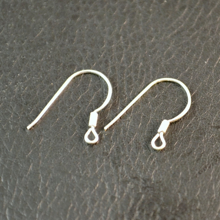2 crochets pour boucle d'oreille ,argent 925 Argent sterling 925