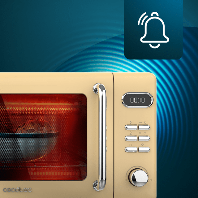 ProClean 5110 Retro Yellow Microonde con grill Cecotec