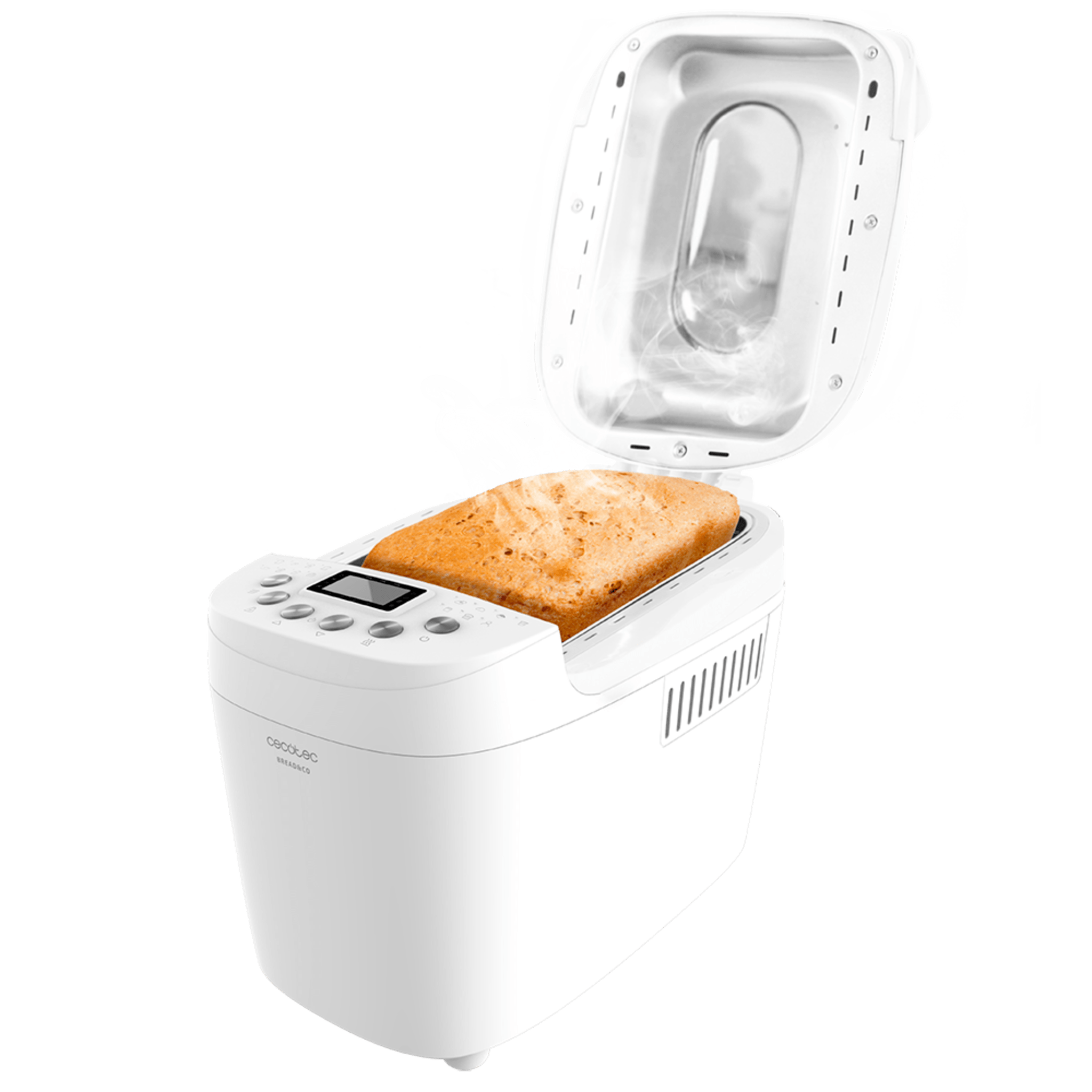 Bread&Co 1500 PerfectCook Machine à pain d'1,5 kg Cecotec