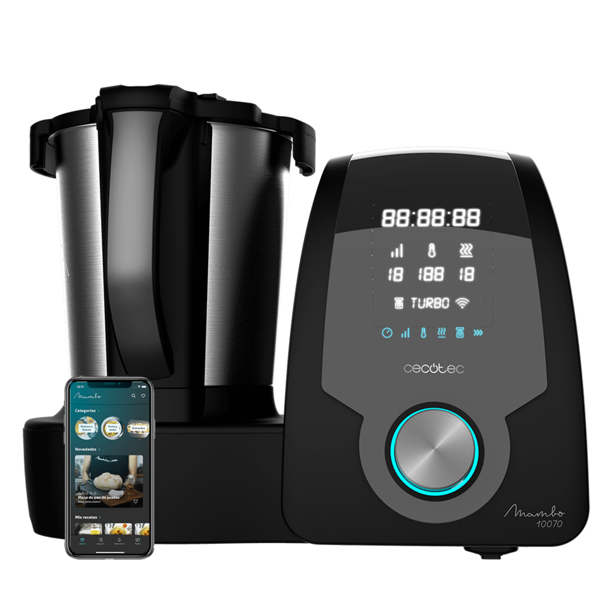 Mambo 10070 Küchemaschine mit App Cecotec
