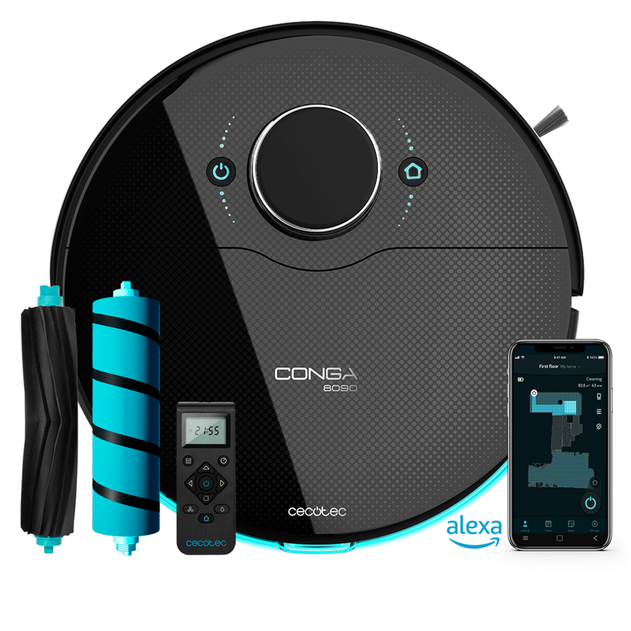 Conga 8090 Ultra Robot Aspirador Cecotec